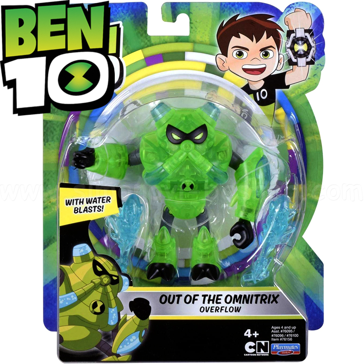 *BEN10 Out Of The Omnitrix Екшън фигурка Overflow 76156 *BEN10 Out Of The Omnitrix Екшън фигурка Overflow 76156