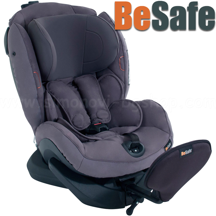 BeSafe - Car seat iZi Plus Premium (0-25 .) Col.72 Tone In Tone Lava Grey