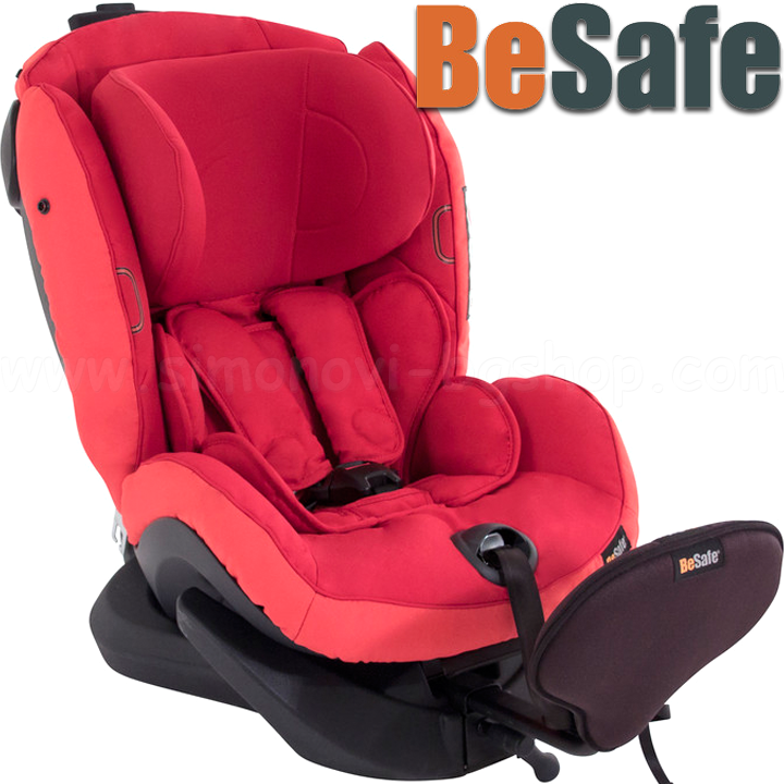 BeSafe - Car seat iZi Plus Premium (0-25 .) Col.70 Tone In Tone Ruby Red