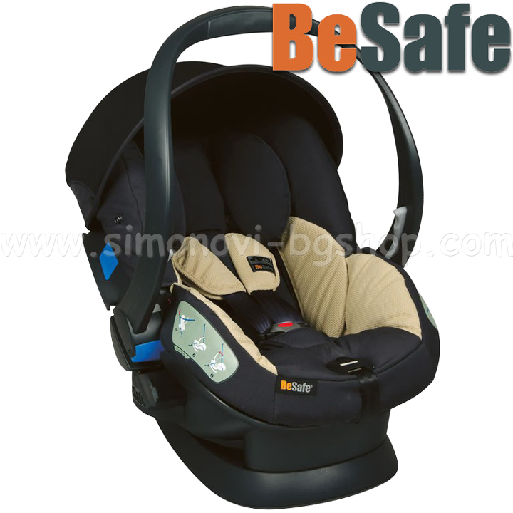 Car Seat BeSafe iZi Sleep (0-13kg) Col.34 Fresh Beige Grey