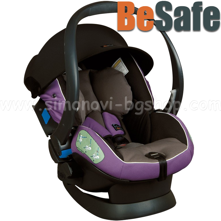 BeSafe    iZi Sleep (0-13kg ) Col.38 Fresh Purple Grey