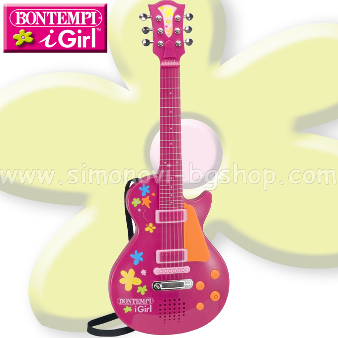 * Bontempi Igirl Electronic Rock Guitar GE5871