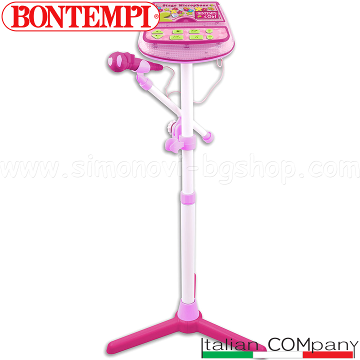 Bontempi Microphone 40 1671 Pink 