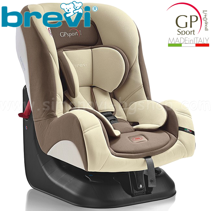 * Brevi Car Seat GP SPORT 0-18kg Beige col.398
