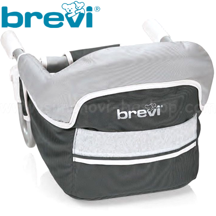 *Brevi Стол за хранене за маса Dinette Grey col.026 *Brevi Стол за хранене за маса Dinette Grey col.026