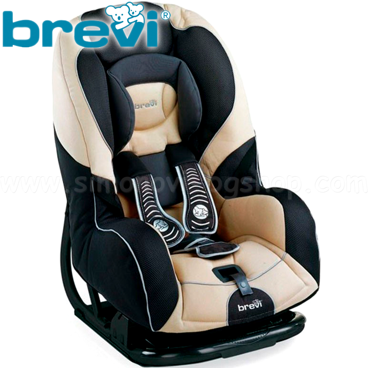 Brevi Car seat Grand Prix 0-18kg. Silverline col.Beige