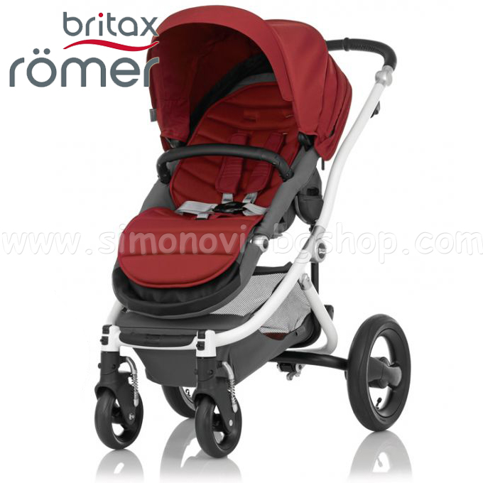 2013 Britax Romer -   Affinity Chili Pepper&White