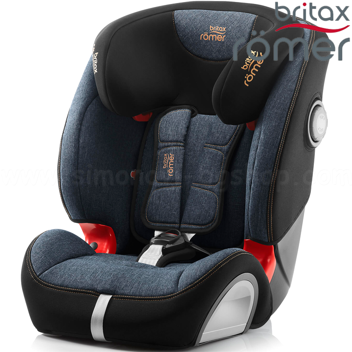 Britax Romer Стол за кола Evolva 1-2-3 SL SICT Blue Marble Britax Romer Стол за кола Evolva 1-2-3 SL SICT Blue Marble