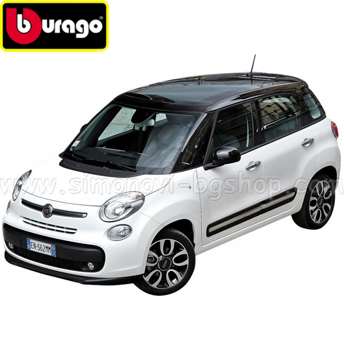 Bburago - "Jewel" 01:24 Fiat 500L 18-22126 Cart