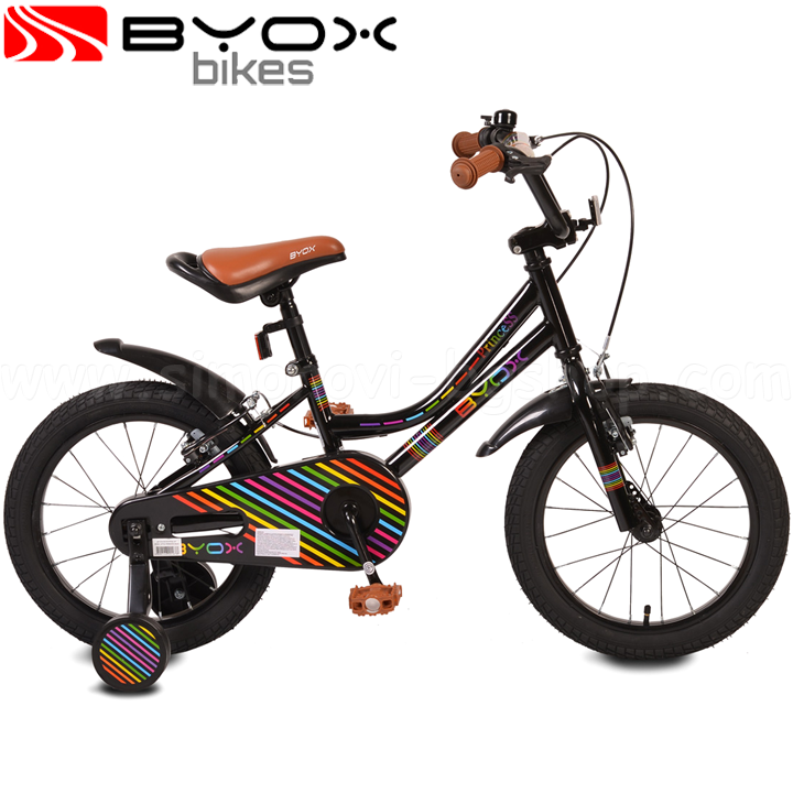 *Byox Bikes   16" Little Princess Black