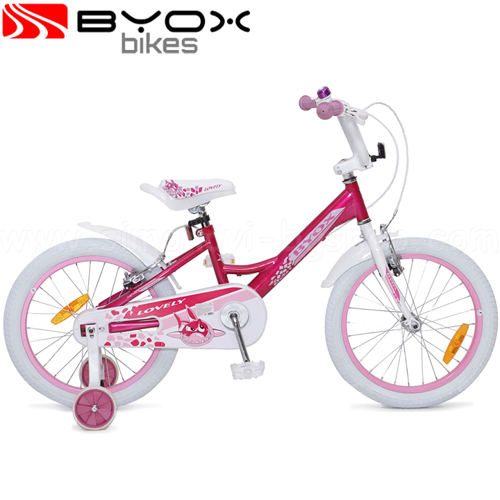 * Biciclete Byox Biciclete pentru copii 18 "LOVELY Pink