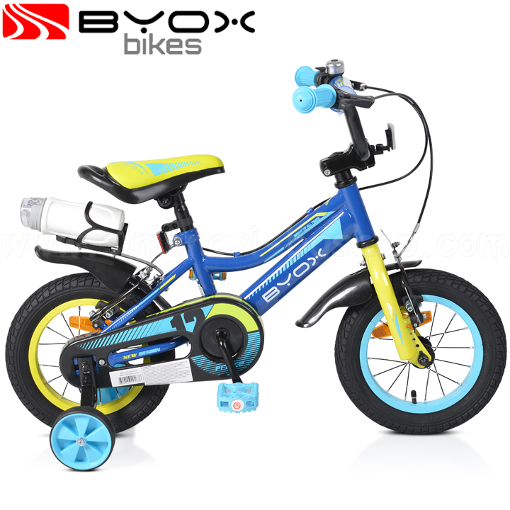 *Byox Bikes   12" Prince Blue