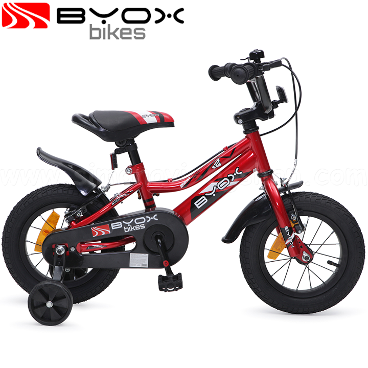 *Byox Bikes   12" Prince Red