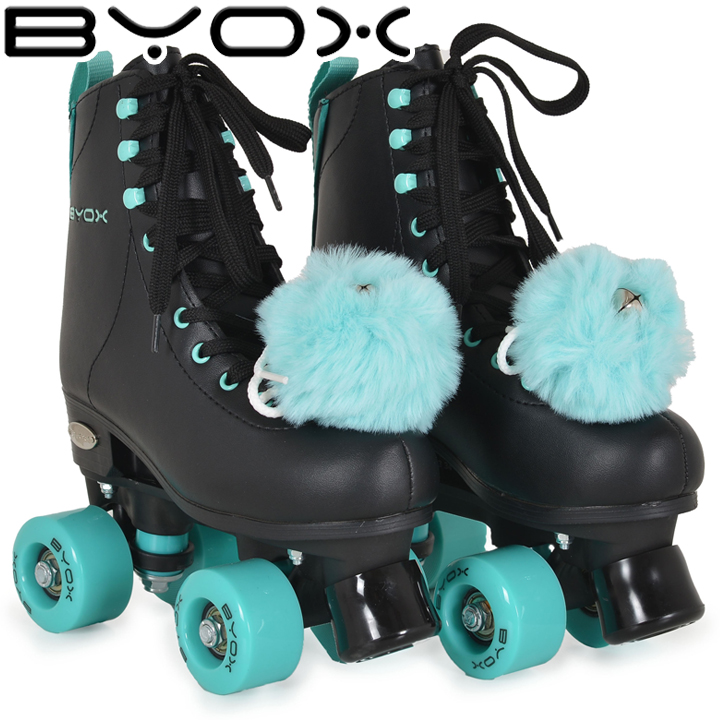 Byox Adjustable skates Donna with colored laces S 31-34