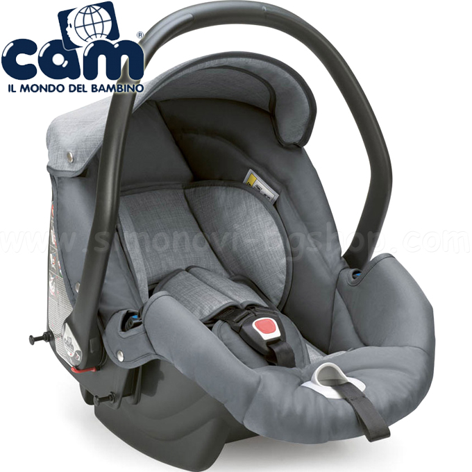 *2018 CAM AREA ZERO+ Столче за кола 0-13кг. Light Grey col.624 *2018 CAM AREA ZERO+ Столче за кола 0-13кг. Light Grey col.624