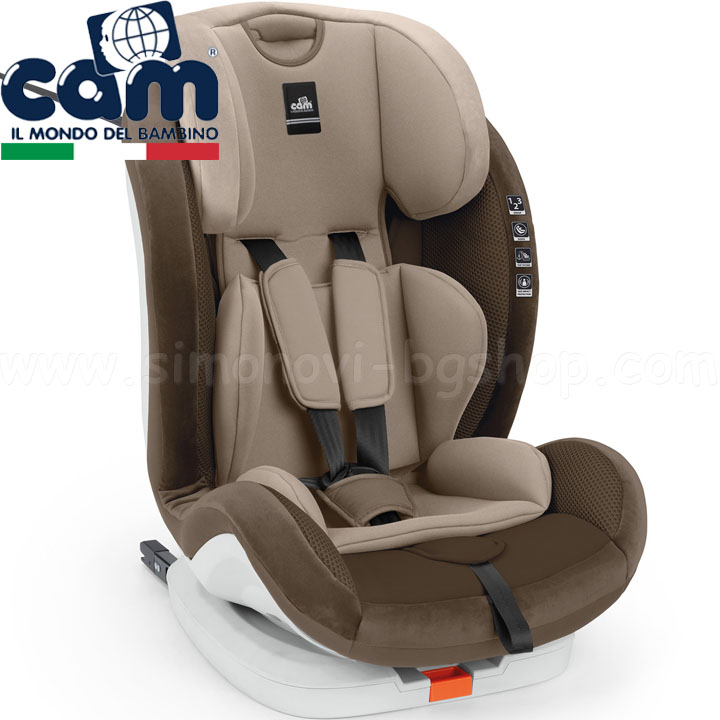 Cam CALIBRO Isofix Стол за кола 9-36kg. Beige Col.151 Cam CALIBRO Isofix Стол за кола 9-36kg. Beige Col.151