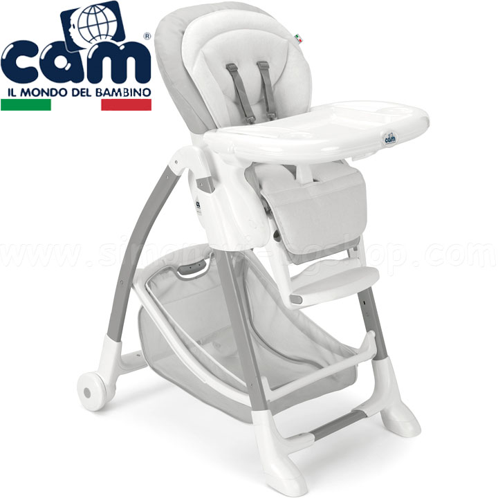 CAM GUSTO Стол за хранене в сиво col.238 CAM GUSTO Стол за хранене в сиво col.238