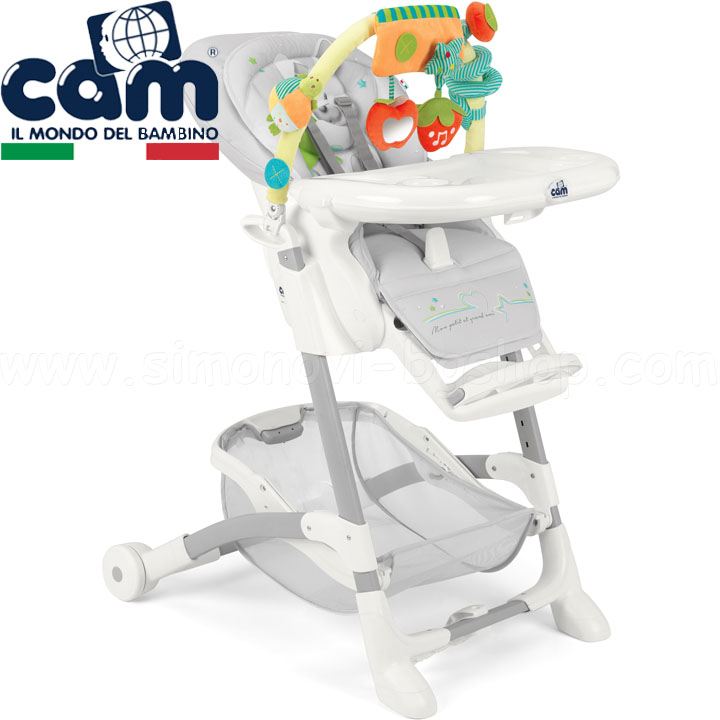 2019 CAM ISTANTE Стол за хранене/Шезлонг 2в1 Зайче col.242 2019 CAM ISTANTE Стол за хранене/Шезлонг 2в1 Зайче col.242