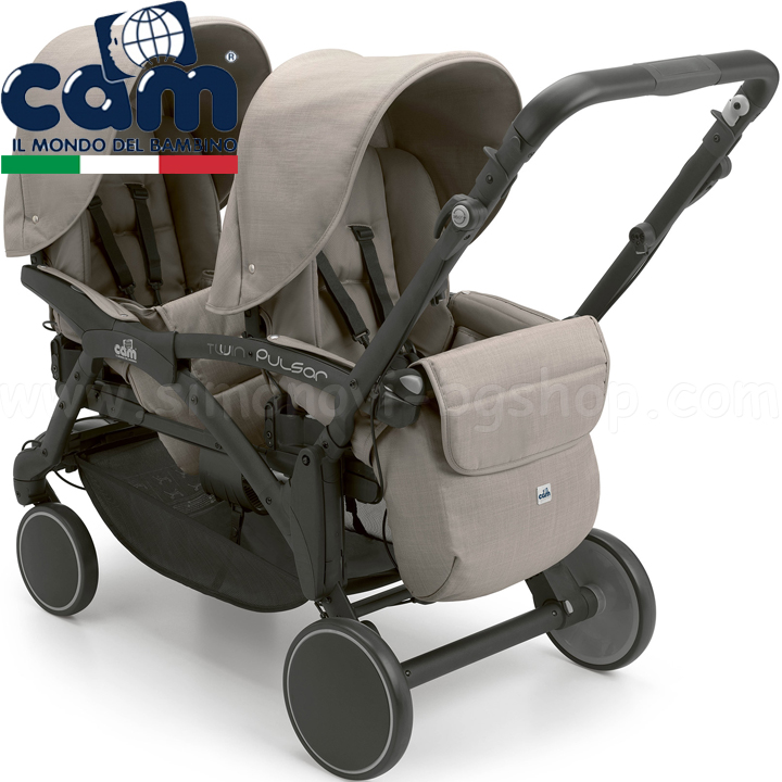CAM TWIN PULSAR Beige Col.759 Twin Baby Cart