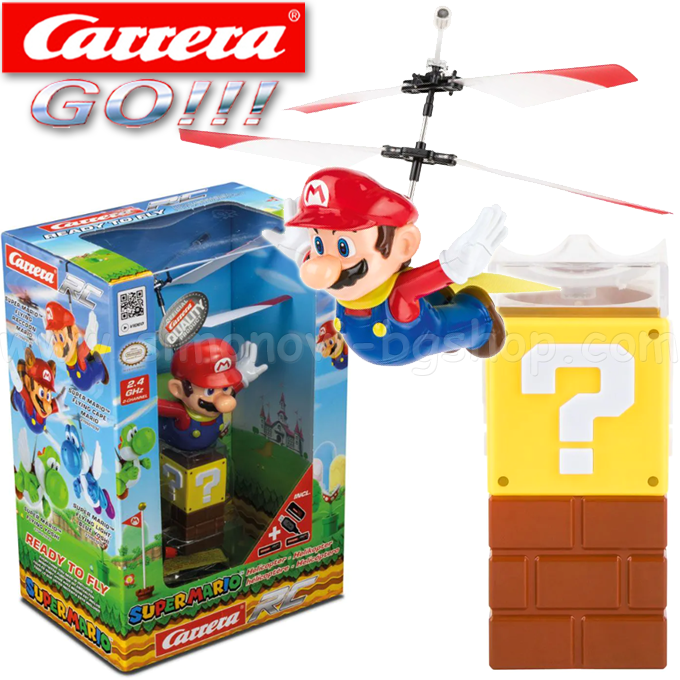 Carrera GO!!! Elicopter cu telecomandă Super Mario R/C 370501032