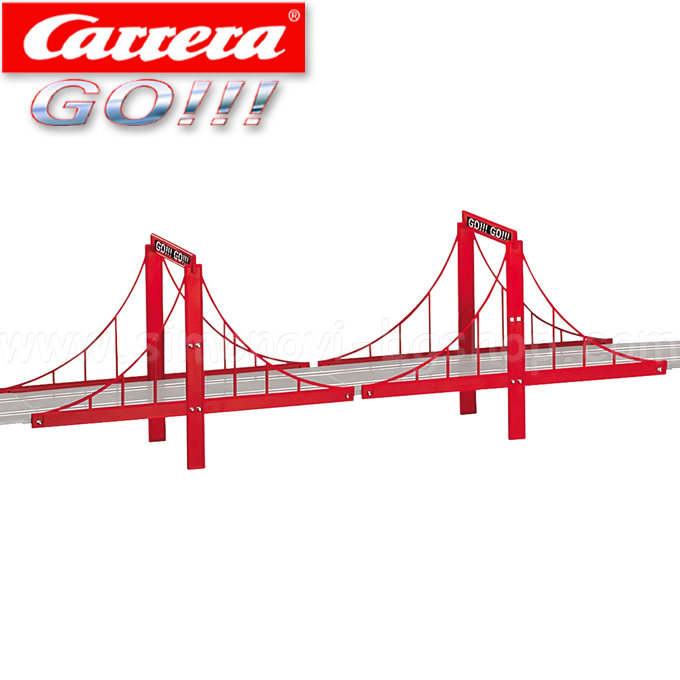 Carrera GO !!! Pod pentru a extinde Podul pistei 61604