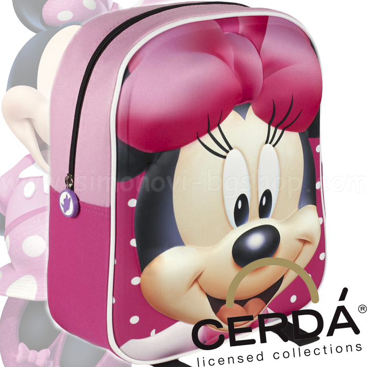 Minnie Mouse Малка детска раничка 3D 2100001508 Cerda Minnie Mouse Малка детска раничка 3D 2100001508 Cerda