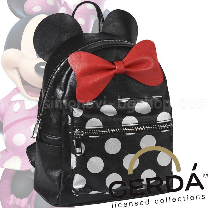 Minnie Mouse Малка кожена раничка 2100002364 Cerda Minnie Mouse Малка кожена раничка 2100002364 Cerda