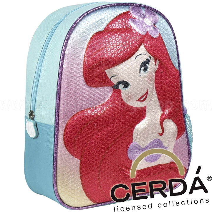 *Little Mermaid Ariel Малка раница 3D 31см. 2100002442 Cerda *Little Mermaid Ariel Малка раница 3D 31см. 2100002442 Cerda