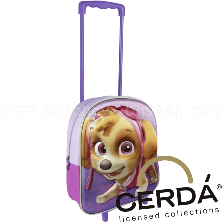 Paw Patrol Sky 3D Малка раница с колелца 2100002286 Cerda Paw Patrol Sky 3D Малка раница с колелца 2100002286 Cerda