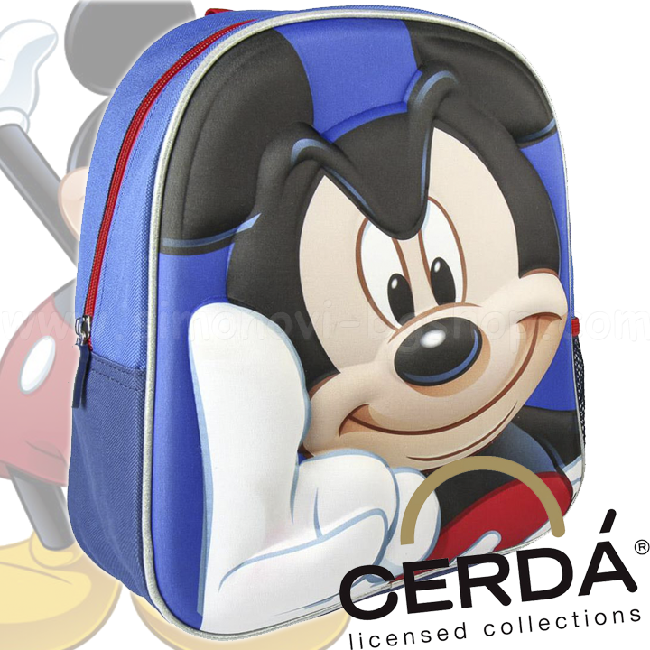Mickey Mouse Малка детска раничка 3D 2100002088 Cerda Mickey Mouse Малка детска раничка 3D 2100002088 Cerda