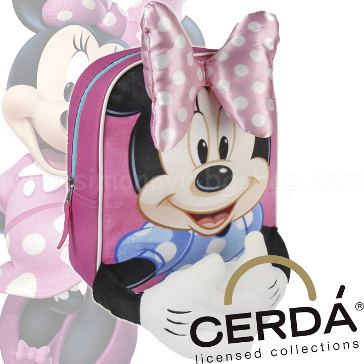 Minnie Mouse Детска раничка 3D 2100002206 Cerda Minnie Mouse Детска раничка 3D 2100002206 Cerda