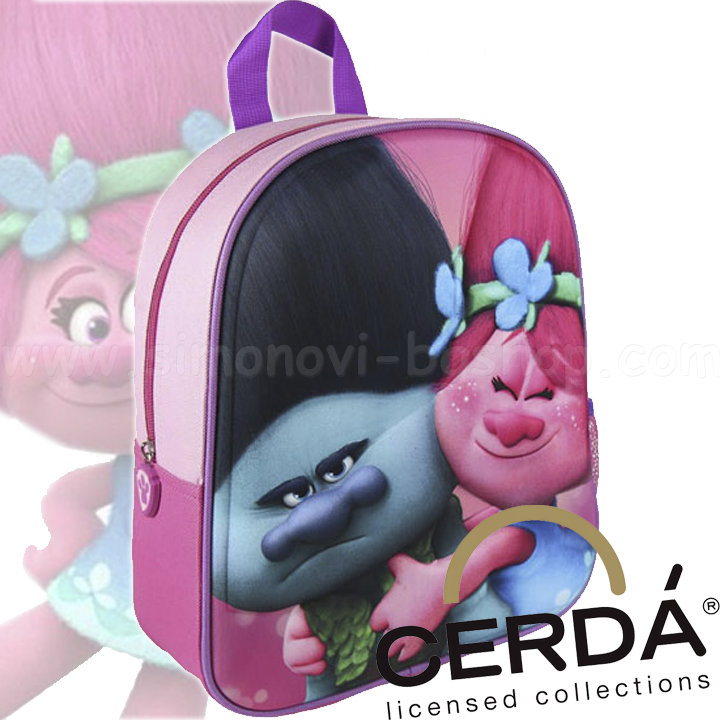 Trolls Малка детска раничка 3D 200001968 Trolls Малка детска раничка 3D 200001968