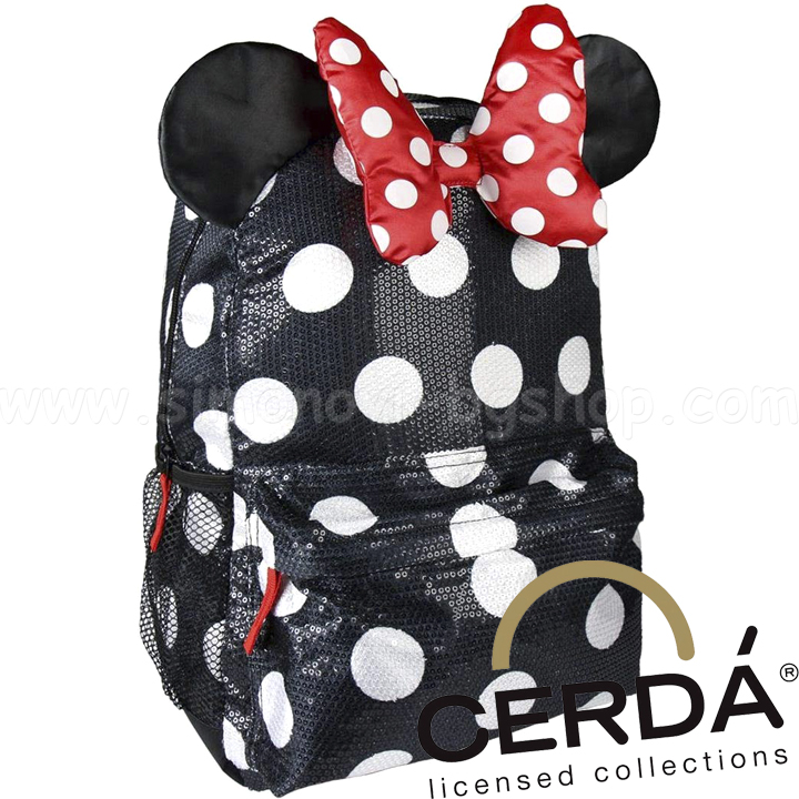 Minnie Mouse Ученическа раница с 3D ефект и пайети 2100002238 Cerda Minnie Mouse Ученическа раница с 3D ефект и пайети 2100002238 Cerda