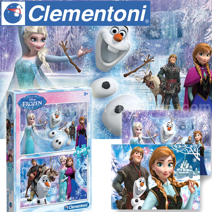 * Clementoni Kids Puzzle 2x20ch. Frozen 7017