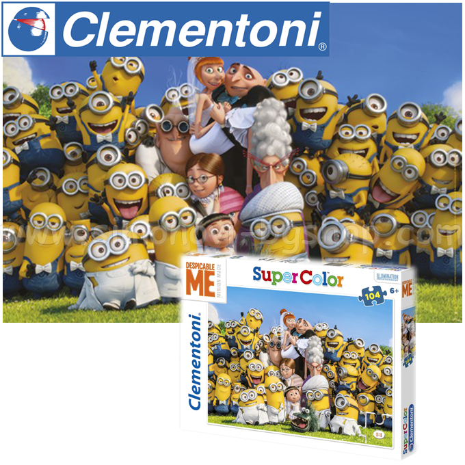 *Clementoni   104. Despicable Me 2 27905