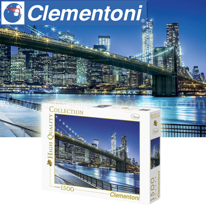 *Clementoni High Quality Collection  1500. New York 31804