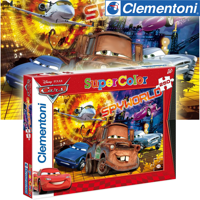 Clementoni - Super Color  Cars Spyworld 250. 29679
