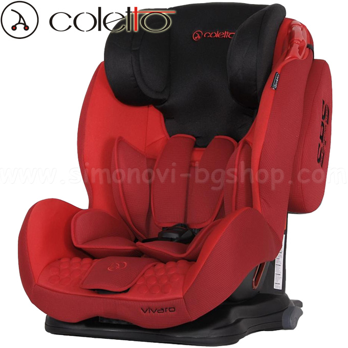 Coletto - Car seat (9-36 kg.) Vivaro Red Isofix