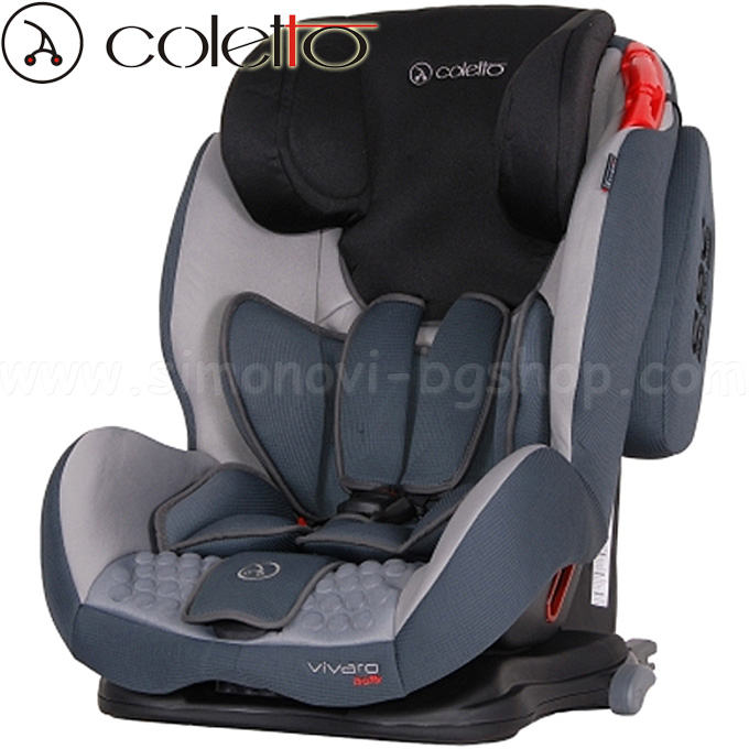 Coletto - Car seat (9-36 kg.) Vivaro grey Isofix