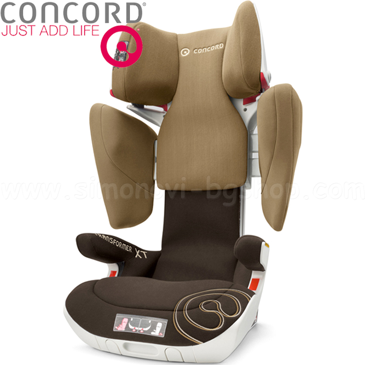 Concord Столче за кола Transformer XT Isofix 15-36кг. Walnut Brown Concord Столче за кола Transformer XT Isofix 15-36кг. Walnut Brown