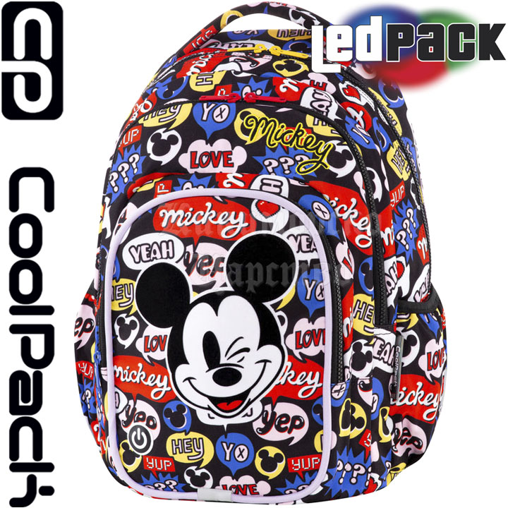 Cool Pack LED Spark L Mickey Mouse B45300 School Backpack Light