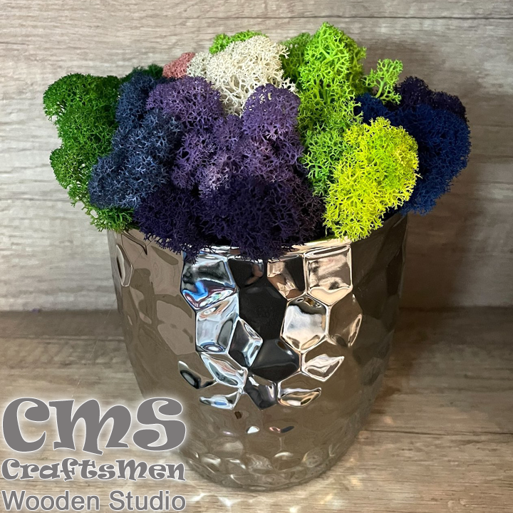 Crafts Men Studio      Metalic "Grey/Green"
