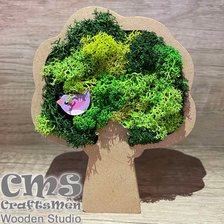 Crafts Men Studio -     "Green/Bird"