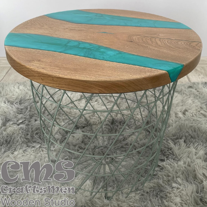 Crafts Men Wooden Studio   -     "Turquoise"
