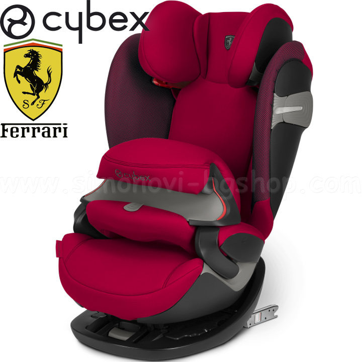 2019 scaun auto Cybex Pallas S-Fix (9-36 kg) Ferrari Ferrari Racing Red51900021