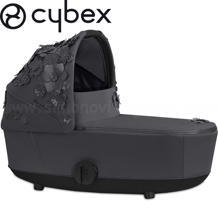 Cybex Baby Basket Mios Lux SIMPLY FLOWERS Dream Gray