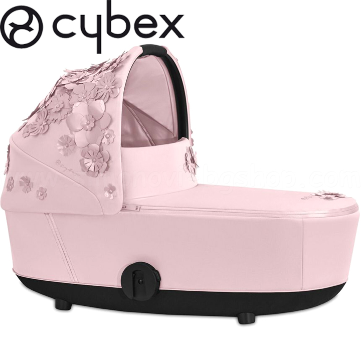 Cybex Baby Basket Mios Lux SIMPLY FLOWERS Pale Blush