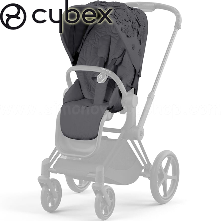 Cybex    Cybex Priam 4/e-Priam Seat pack Lux SIMPLY FLOWERS Dr