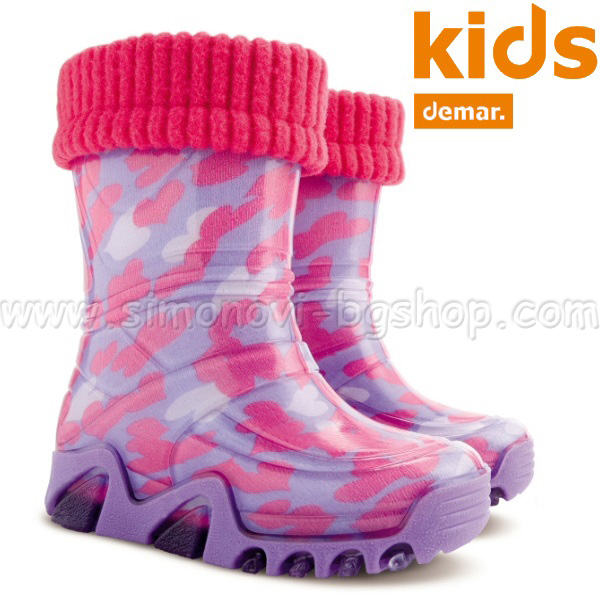 Demar Kids Boot Stormic Lux Print Hearts