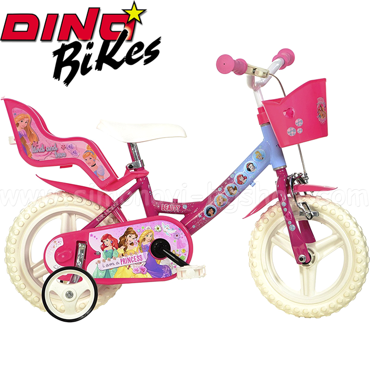 Dino Bikes - Детски велосипед 12" Princess Dino Bikes - Детски велосипед 12" Princess